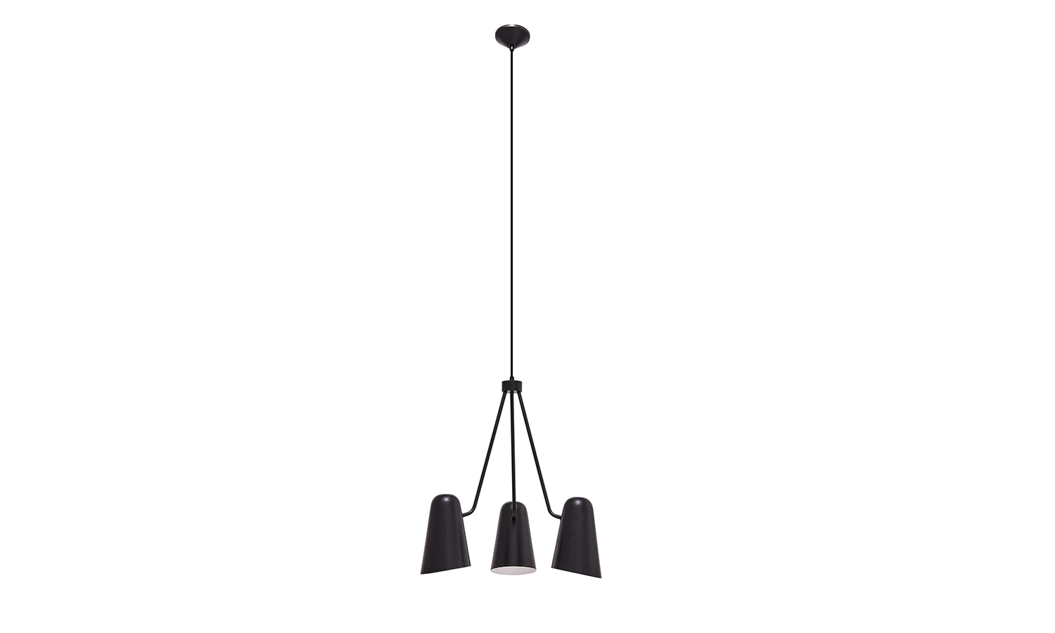 Feris Triple Glass Pendant Lamp