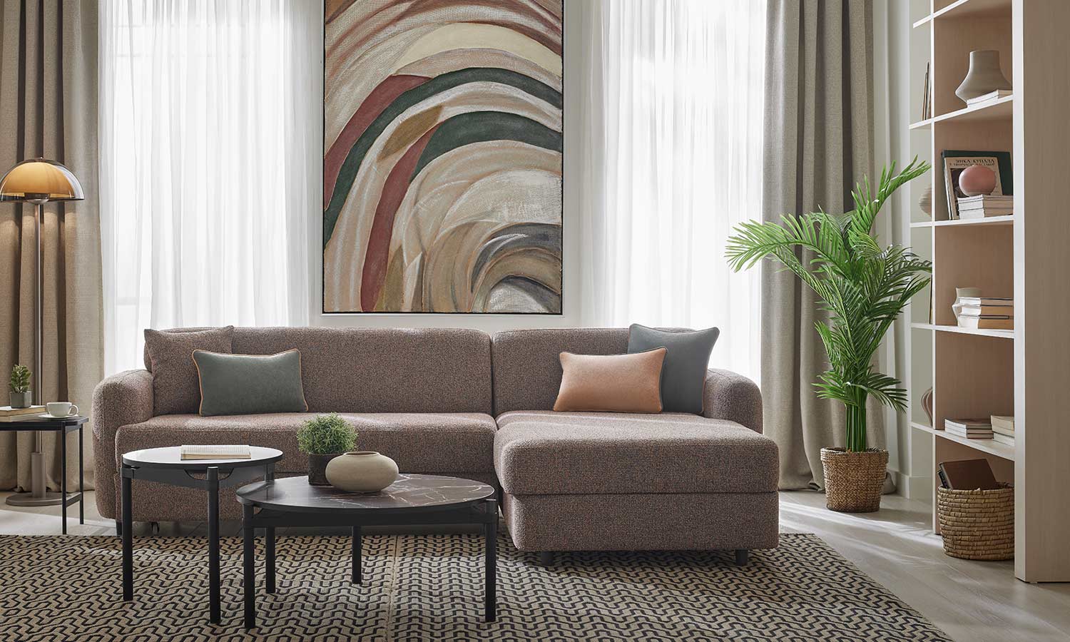 Izla Corner Sofa Set