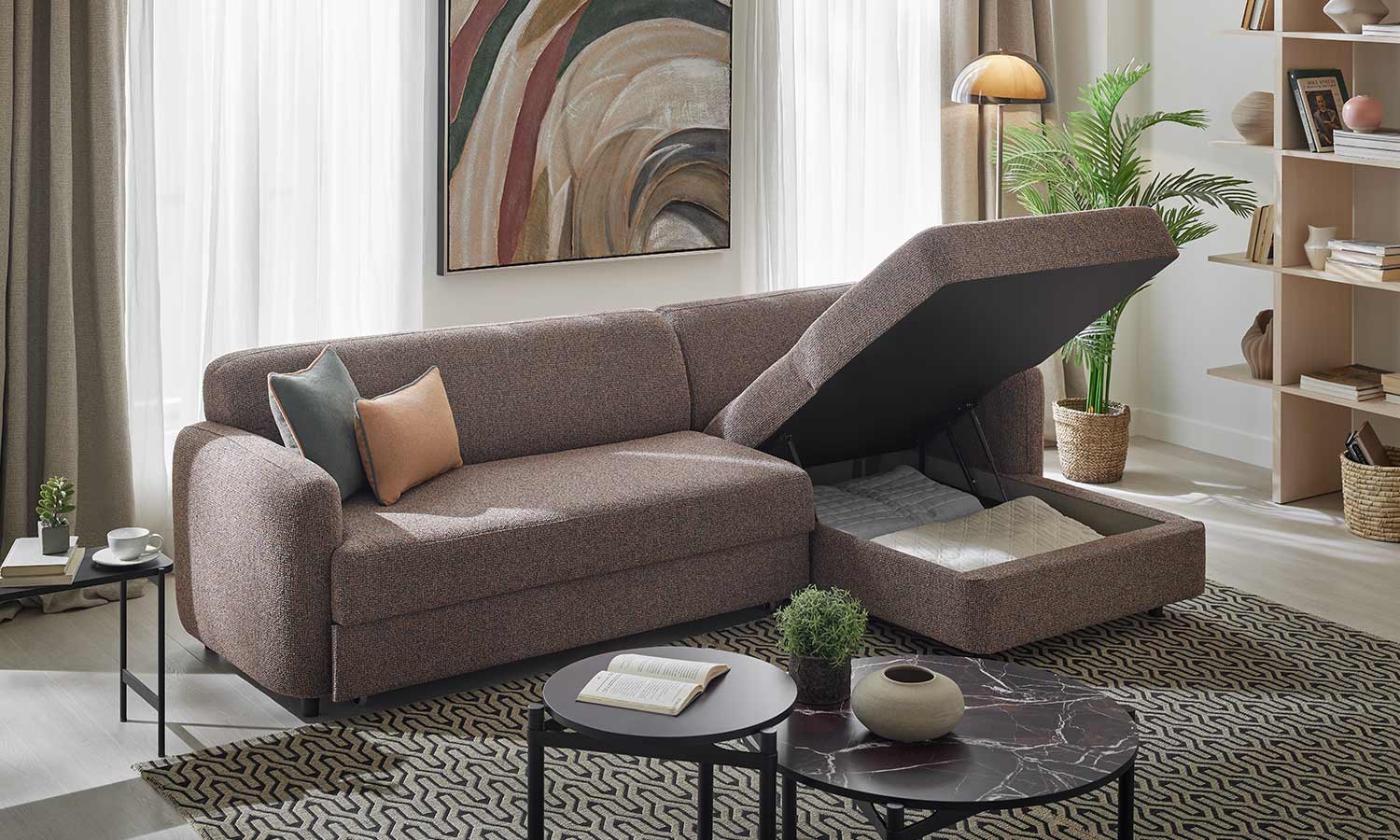 Izla Corner Sofa Set
