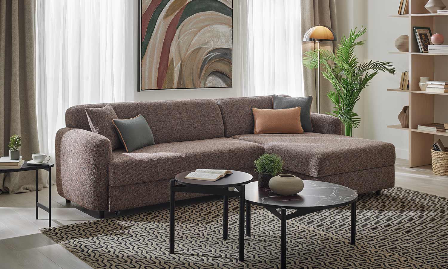 Izla Corner Sofa Set