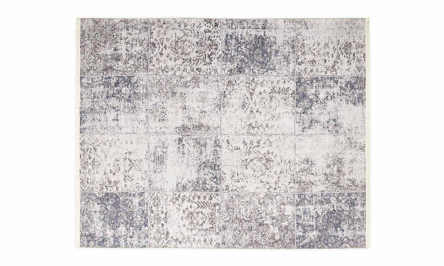Patchwork Halı Gri - 230x290 cm