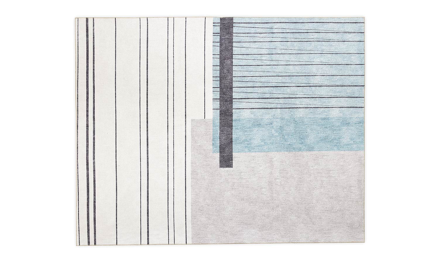Halı - Mavi/Gri - 230x290 cm